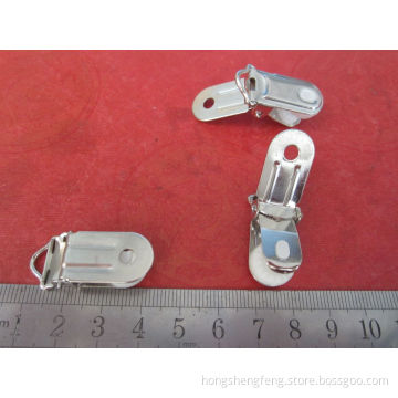 Nickle Free Nickle Color Metal Kids' Pacifier Clip